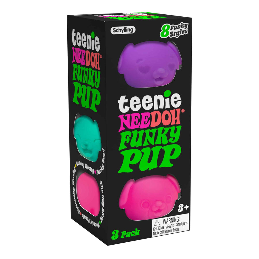Teenie NeeDoh Funky Pup - Travel Daily Style Ready